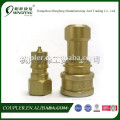 Brass 1/4"NPT quick release coupler